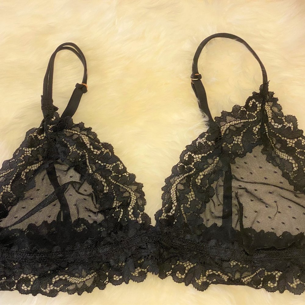 Savage X Fenty Dotted Mesh Bralette